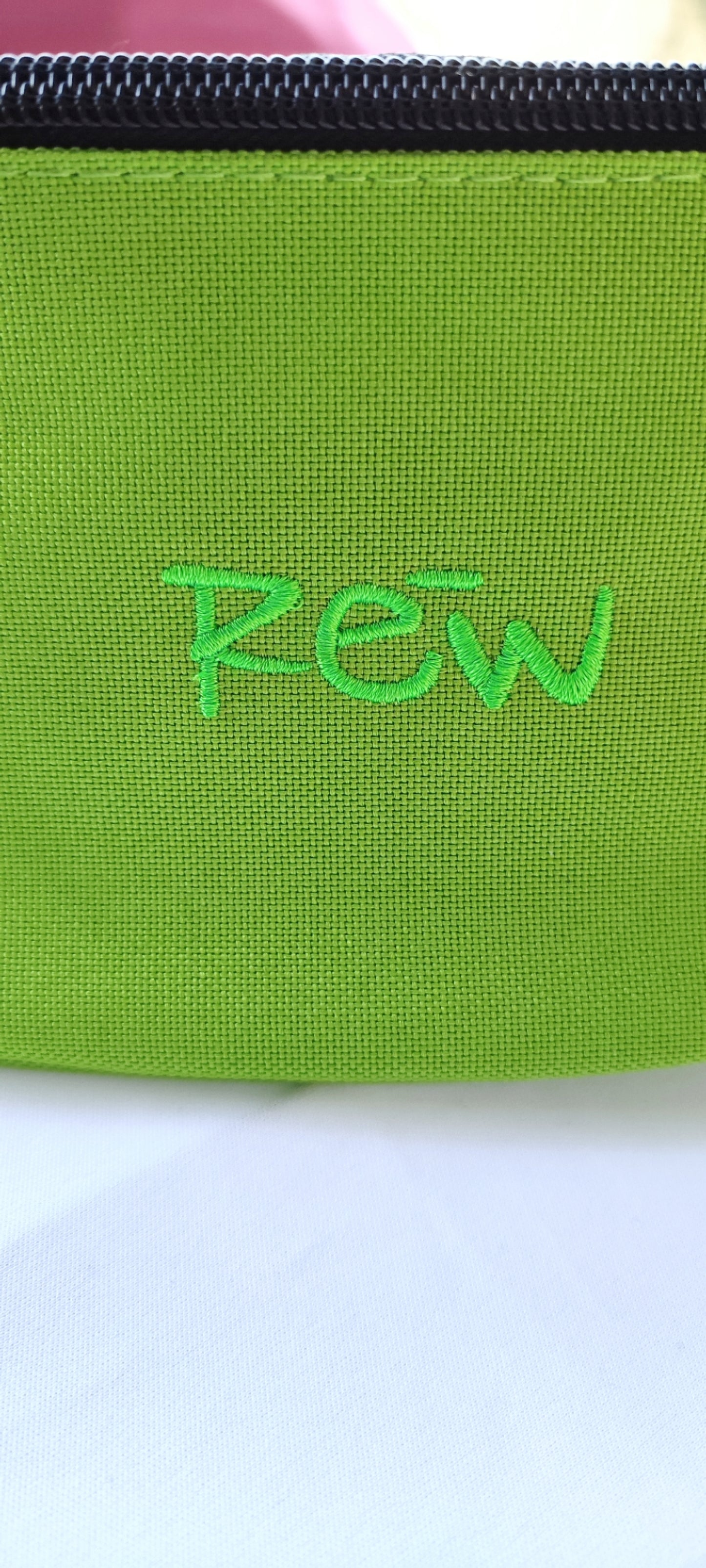 Neon Green Fanny Pack by Rew Custom Clothing