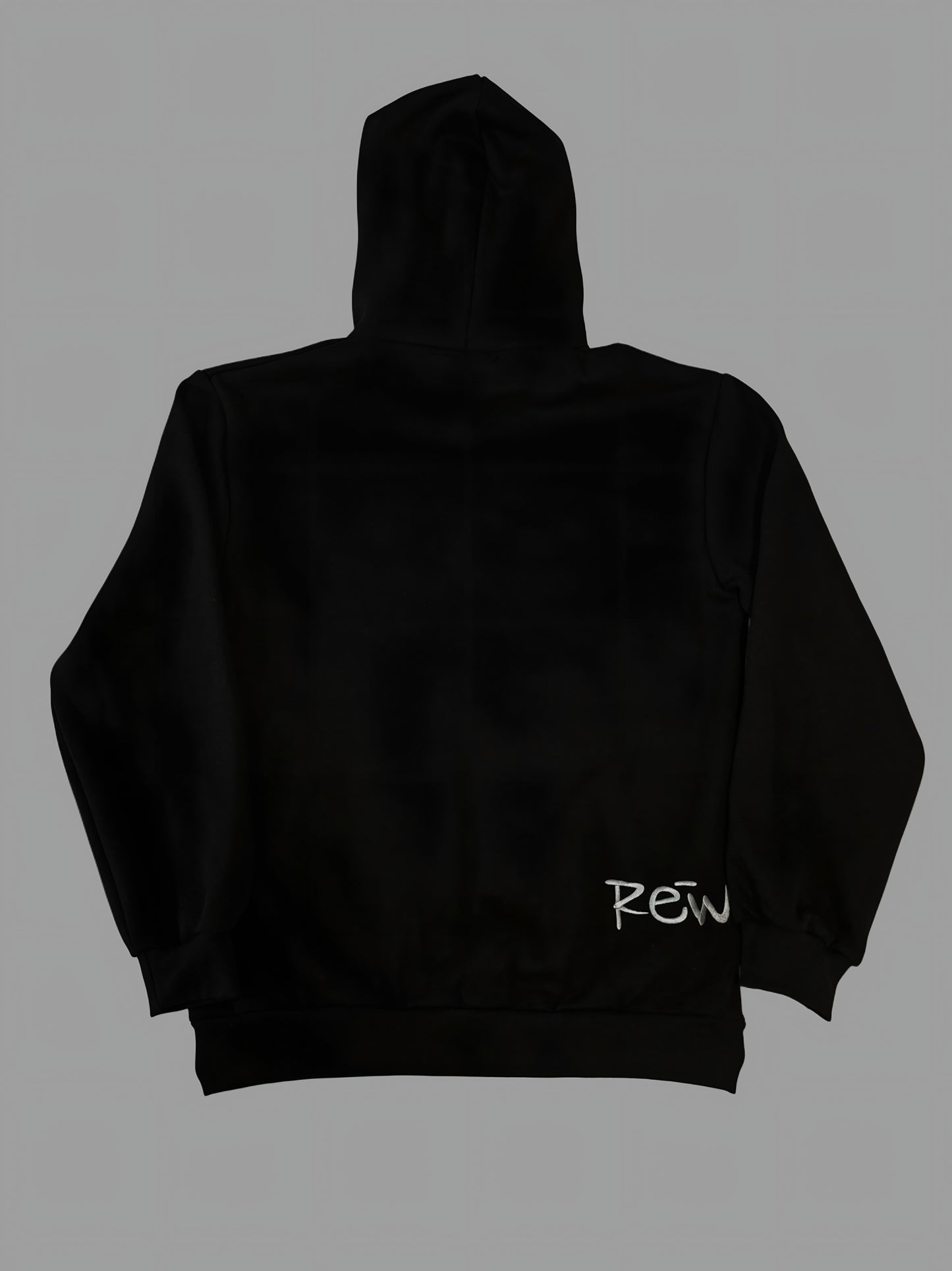 Rew ル-- embroidered oversized hoodie