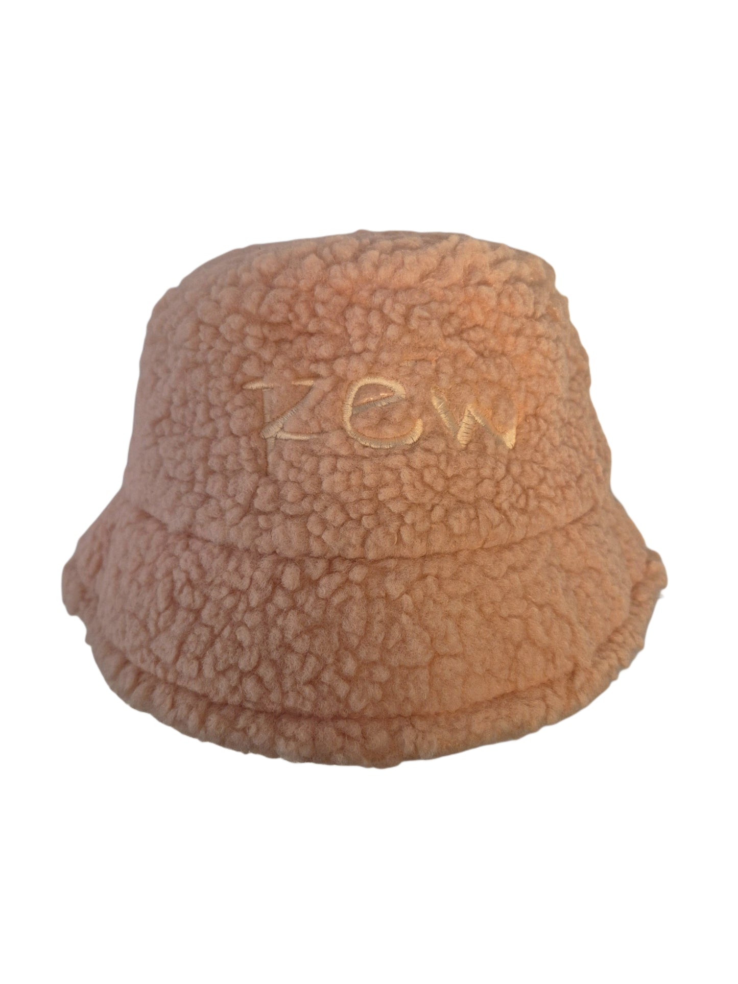 Peach rew bucket hat